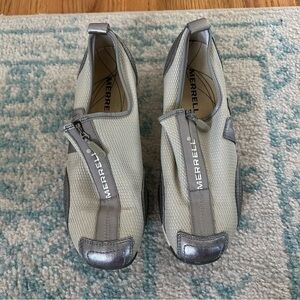 Vintage Silver Merrell Slide on Sneakers